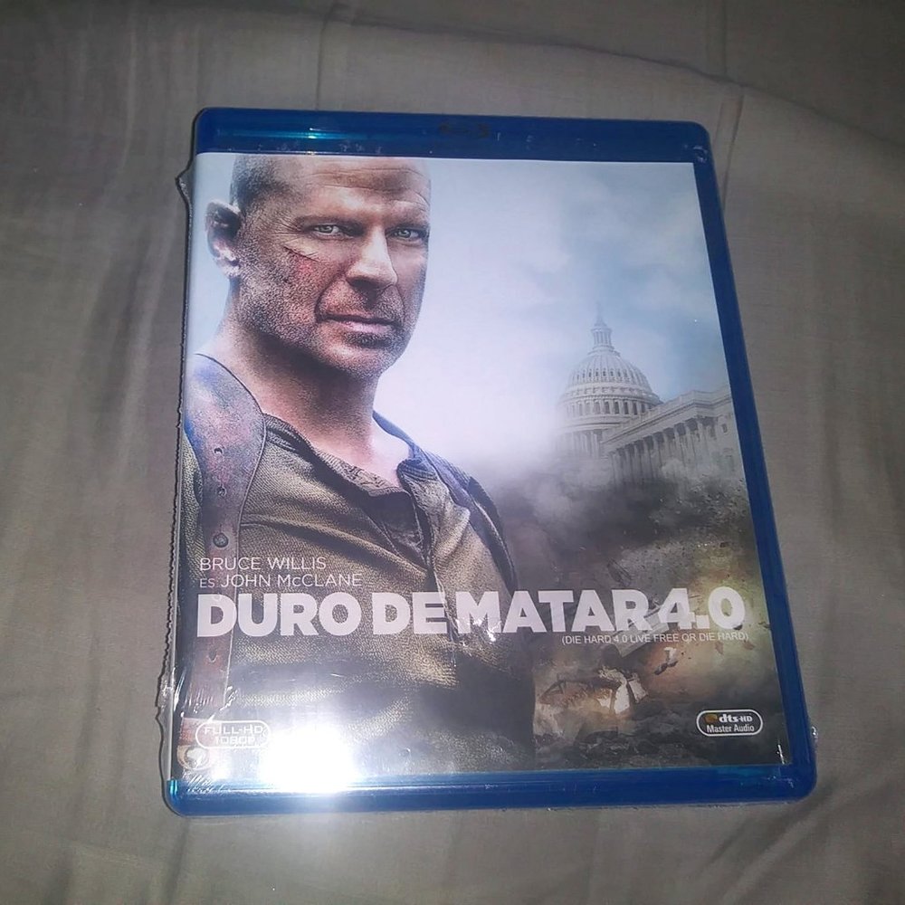 Spanish. Die Hard. Blu-ray (Duro de Matar 4.0) Brand New Sealed